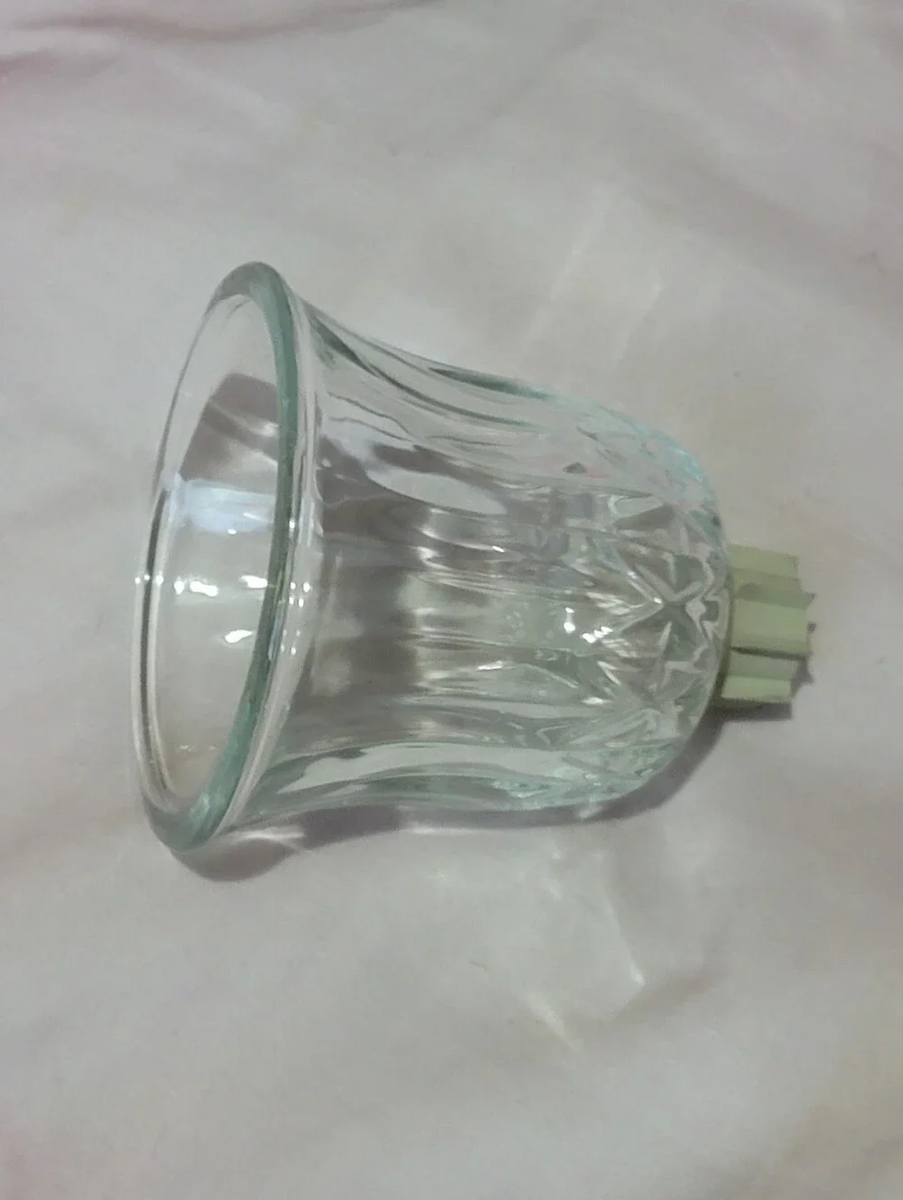 Clear Glass Decorative Vase - Brand